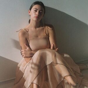 Kamperett Laurence Midi, black/blush, size 1X